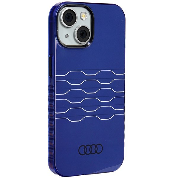 Audi IML MagSafe Case iPhone 15 / 14 / 13 6.1" niebieski/navy blue